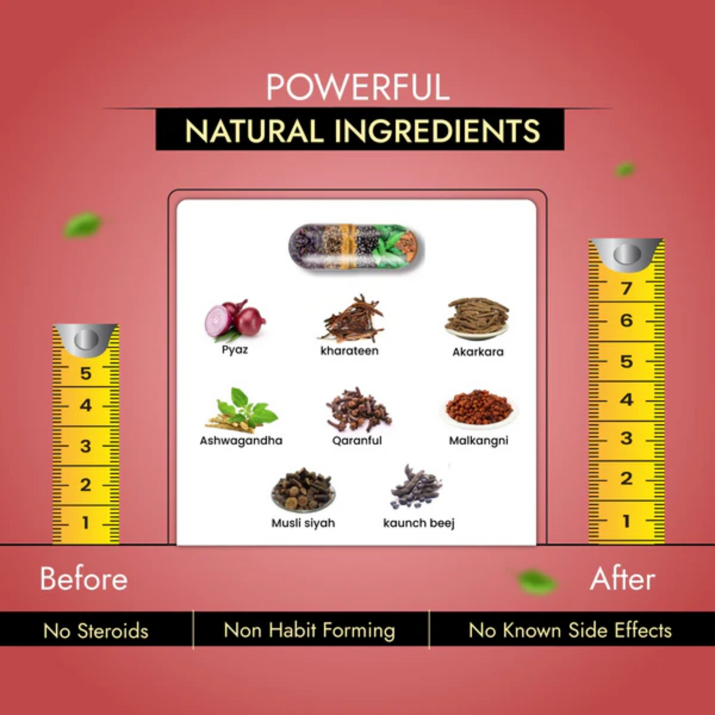 Cipzer Male Spark 60 Capsules | Boost Stamina, Sexual Performance, ED & Premature Ejaculation Relief