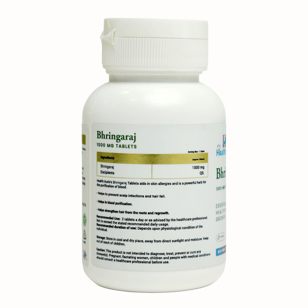 Health Auric Bhringaraj Tablets 1000mg