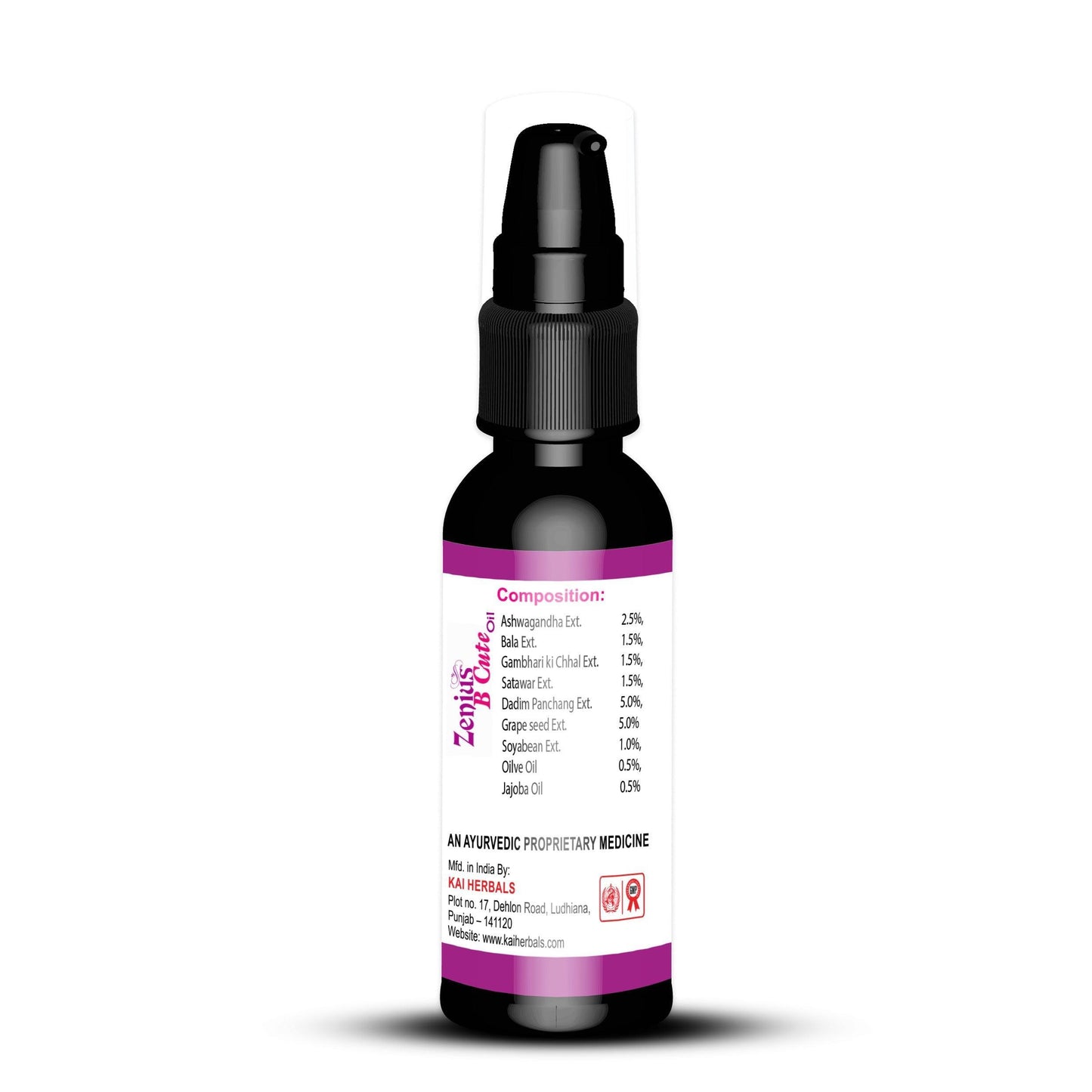 Zenius B Cute Oil for Useful in Breast Reduction