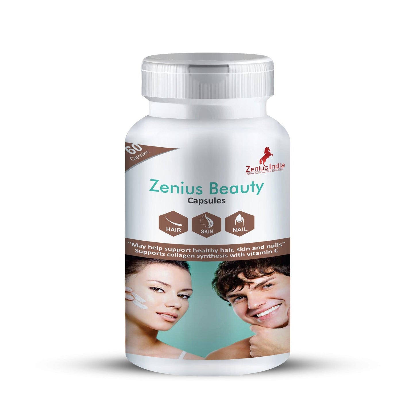 Zenius Beauty Capsule for Skin Hair and Nails Supplement (60 capsules)