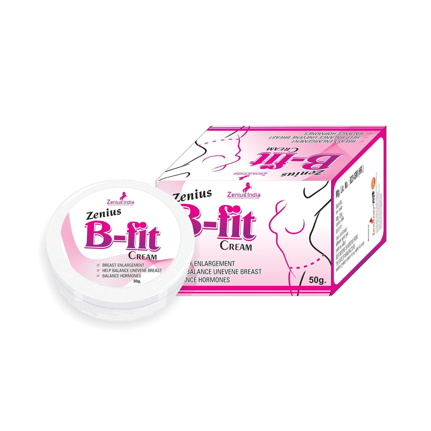Zenius B Fit Cream | breast enlargement cream | breast tightening cream | boobs and breast increase medicine (50g cream)