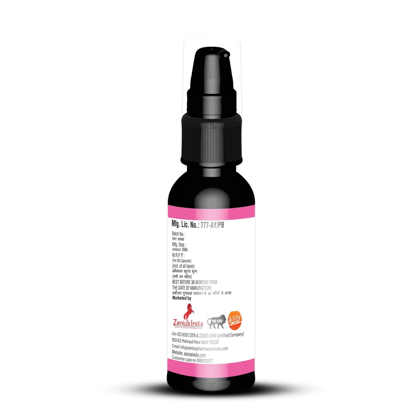Zenius B-Fit Oil for Helps to Impove Breast Size Naturally