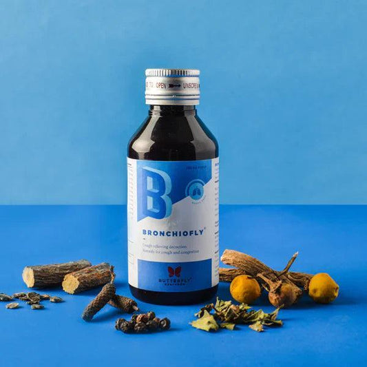 Butterfly Ayurveda Bronchiofly Syrup (Sugar Free) 1 Unit - 100ml