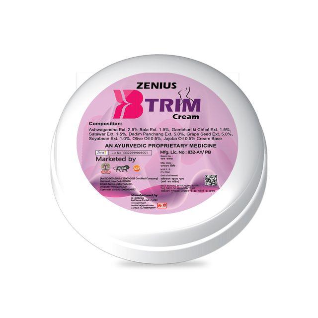 Zenius B Trim Cream - Breast Reduction Cream and Tightening, Ayurvedic Formula - 50gm Cream