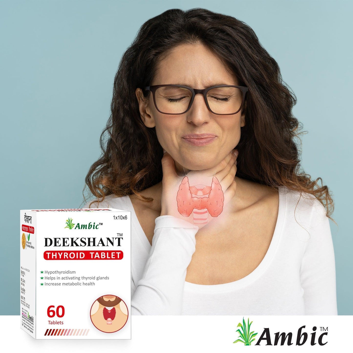 Ambic Deekshant Thyroid Tablet (60 Each)