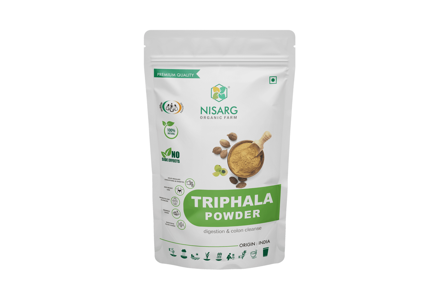 Nisarg Organic Farm Triphala Powder