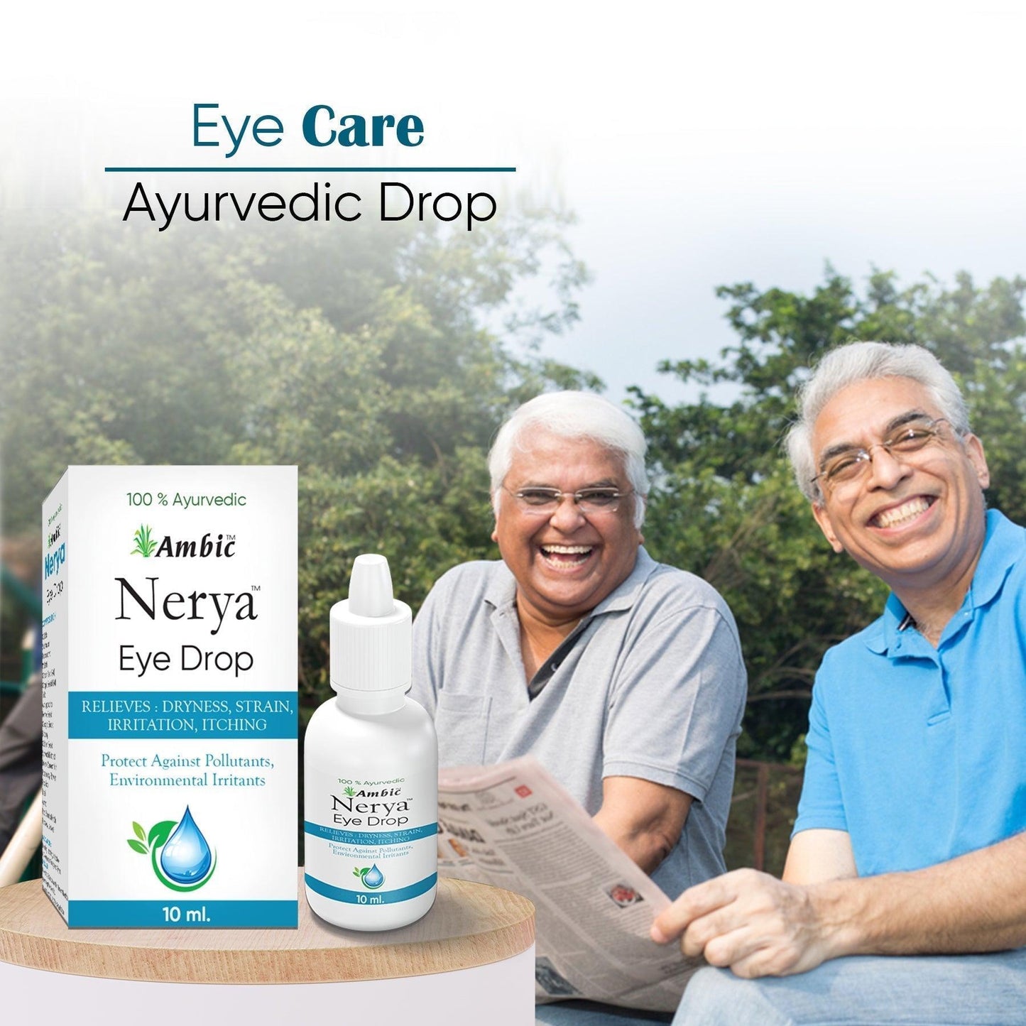 Ambic Nerya Eye Drop for Healthy Vision - (20ml)