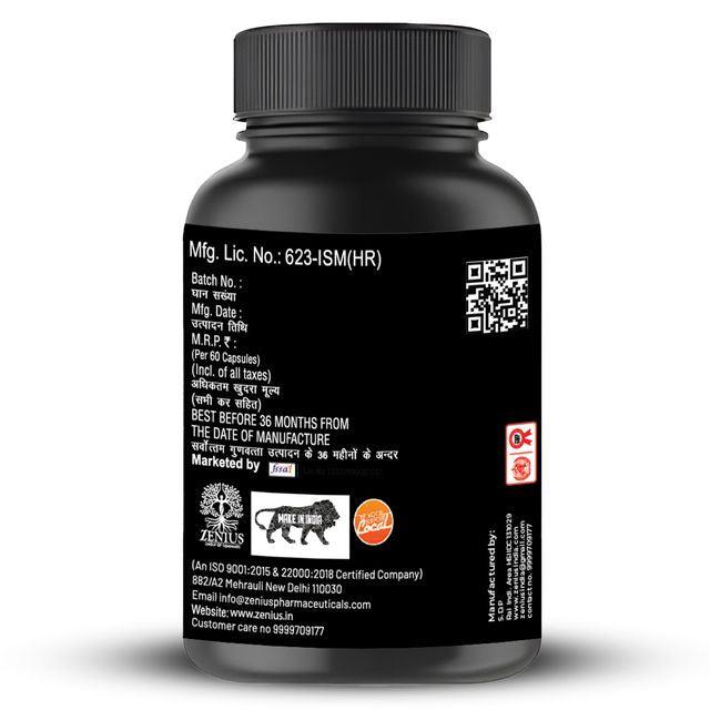 Zenius Power UP Capsules for Sexual Health and Stamina Boosting - 60 Capsules
