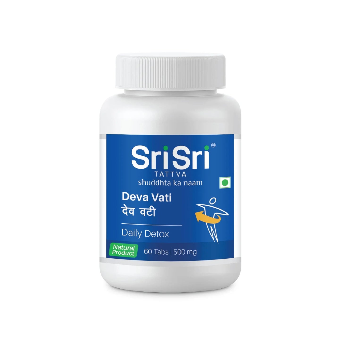 Sri Sri Tattva Deva Vati 500mg Tablet | Supports Body Detoxification
