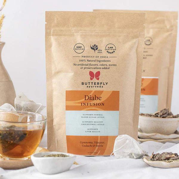 Butterfly Ayurveda Diabe Infusion 20 Tea Bags (40gm)
