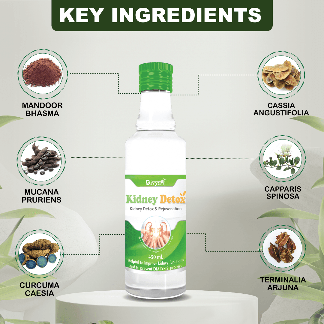 Divya Shree Kidney Detox Syrup - 450ml
