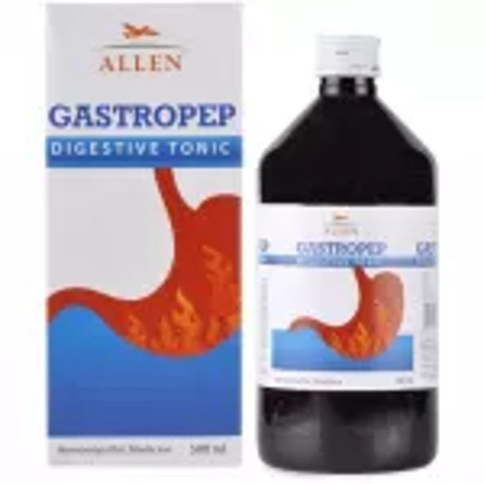 allen gastropep digestive tonic 500ml (for hyper acidity, eructation, heart burn, gastritis, colic)