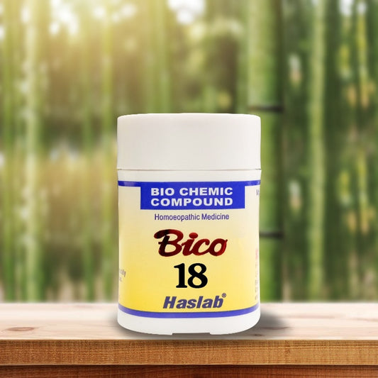 haslab bico 18 biochemic compound tablet 20gm