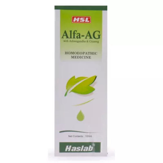 haslab alfalfa ag (with ashwagandha & ginseng) (100ml) (anaemia,loss of appetite and weight)