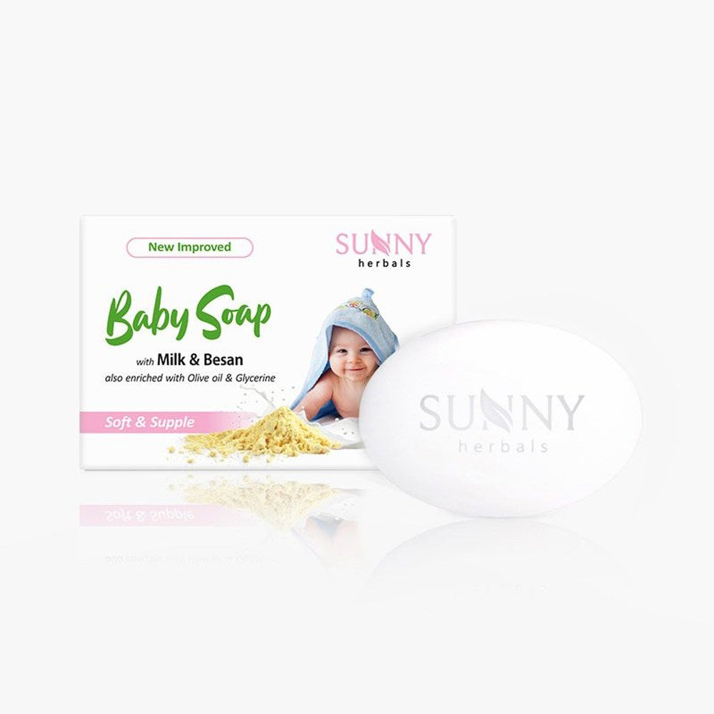 Bakson Sunny Baby Soap With Milk & Besan - 75g