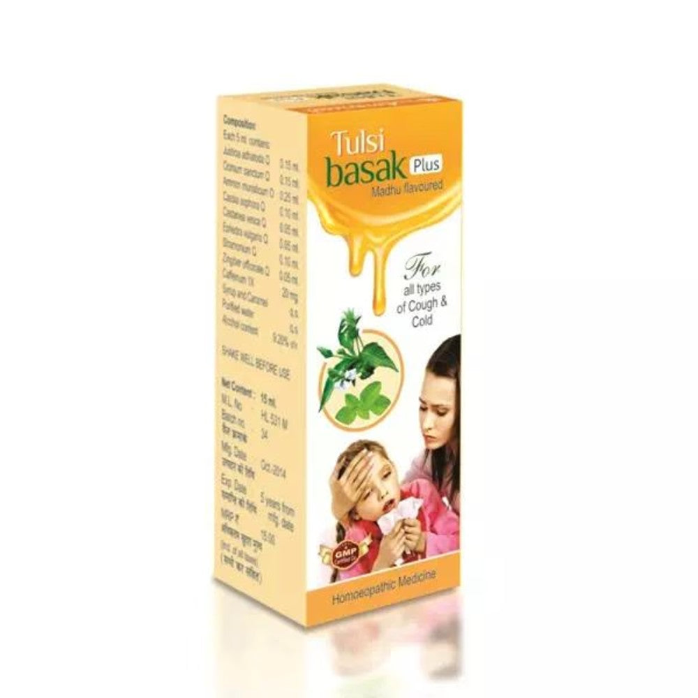 Tulsi Basak Plus Drops