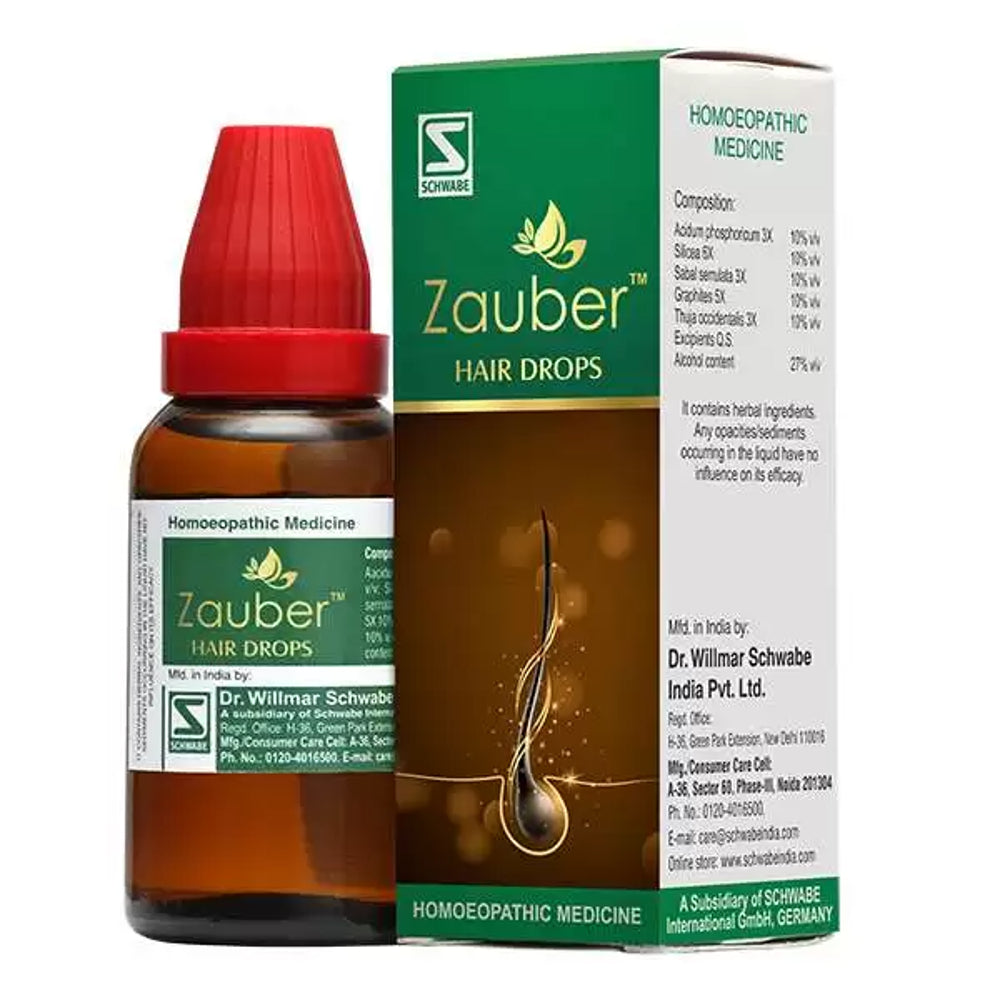 WSI Zauber Hair Drop (30ml) Homeopathic drops for hair fall,