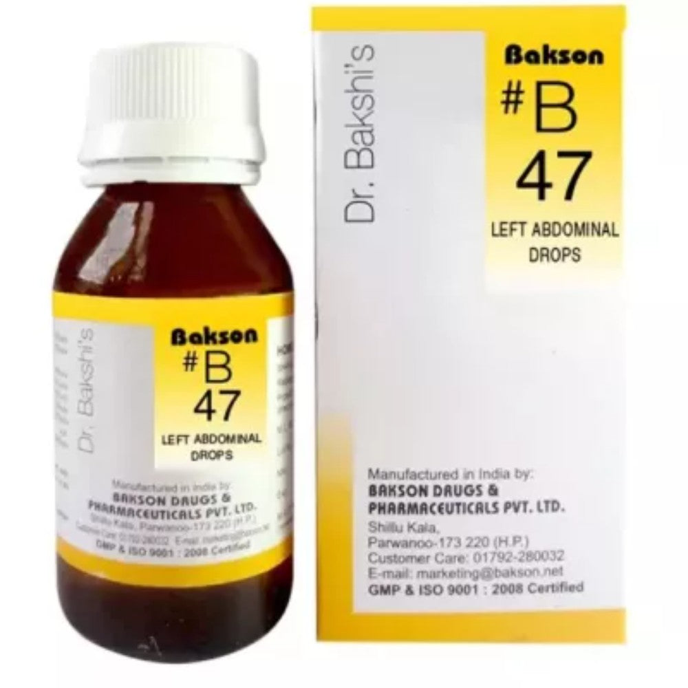 Bakson B47 Left Abdominal Drop (30ml)