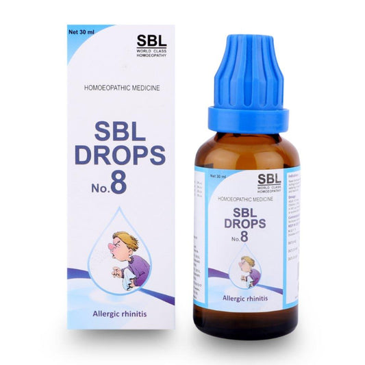 SBL Drops No. 8 ( For Allergic Rhinitis) - 30ml
