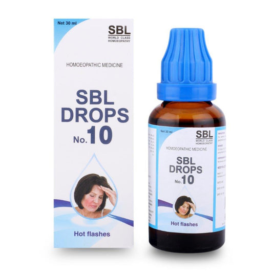 SBL Drops No. 10 (For Hot Flashes) - 30ml