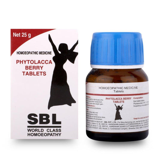 SBL Phytolacca Berry Tablet - 25gm