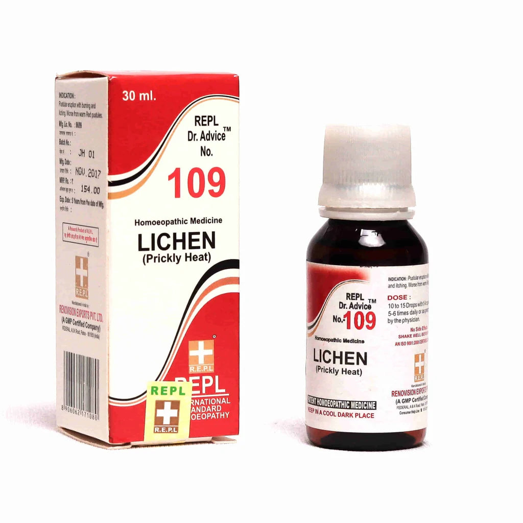 REPL Dr. Advice No. 109 Lichenn (Prickly Heat) Drop - 30ml
