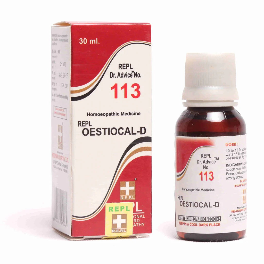 REPL Dr. Advice No. 113 Oestiocal-D Drop - 30ml
