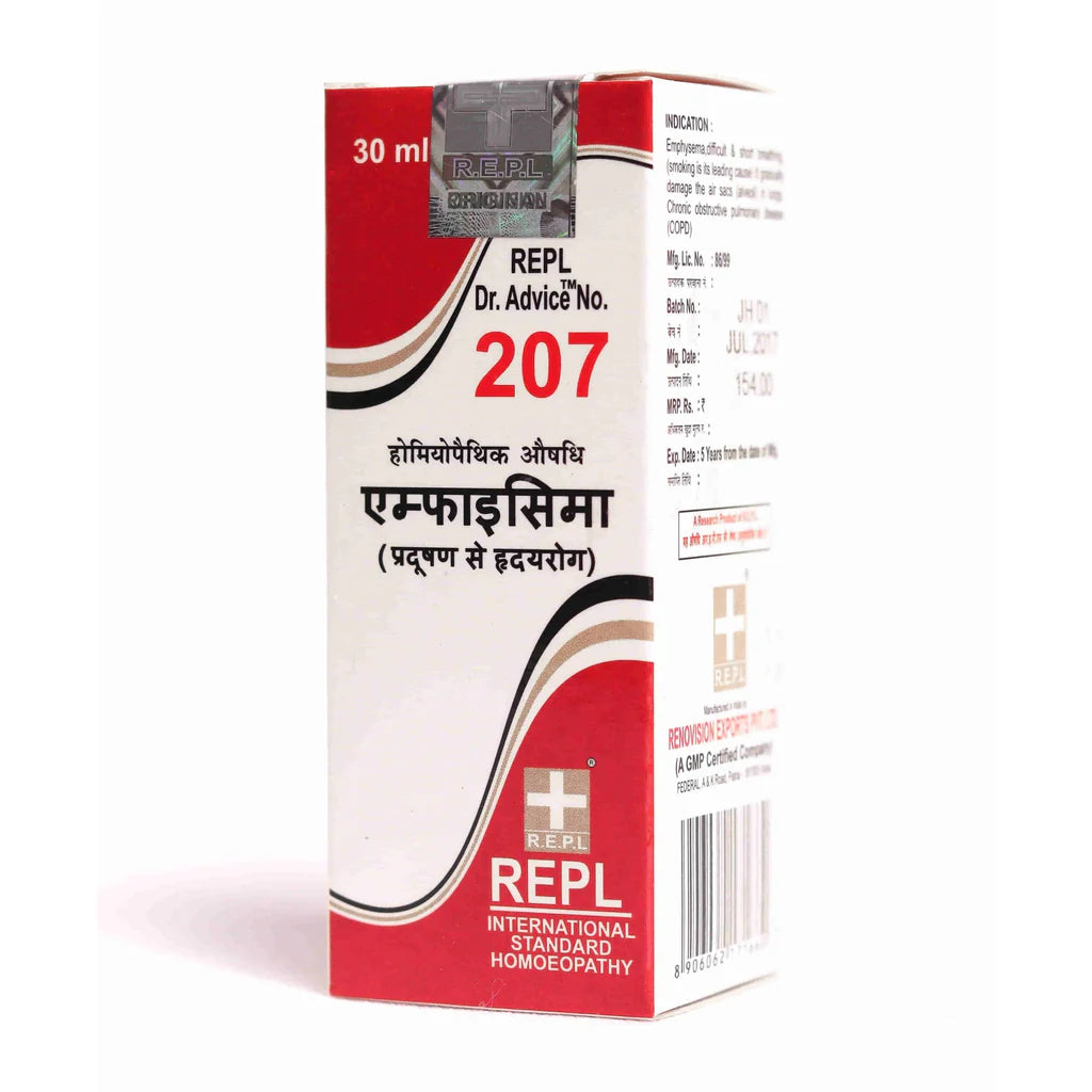 REPL Dr. Advice No. 207 Emphysemaa - 30ml