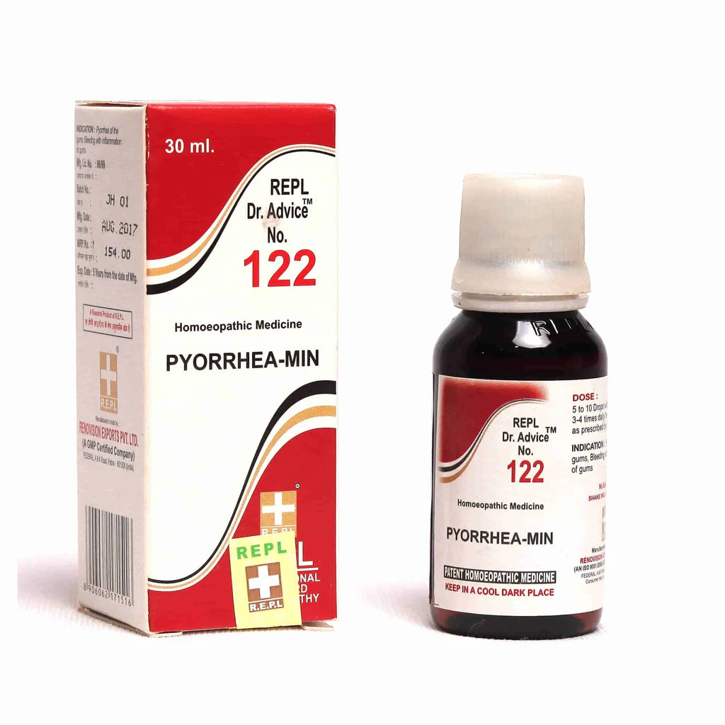 REPL Dr. Advice No. 122 Pyorrhea-Min Drop - 30ml