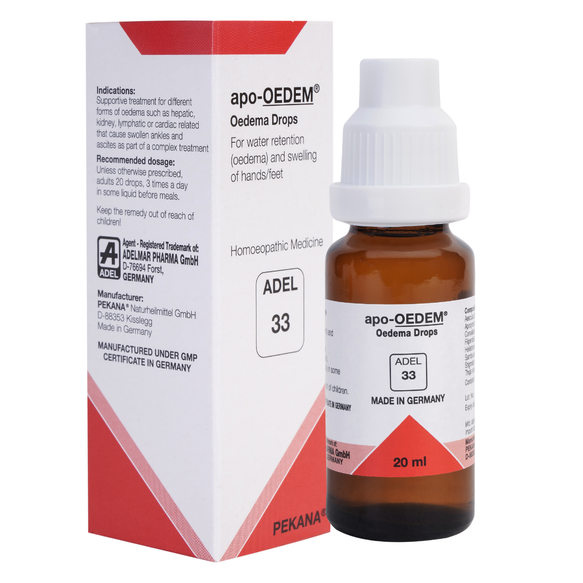 Adel Pekana ADEL 33 Apo-Oedem Drop - 20ml