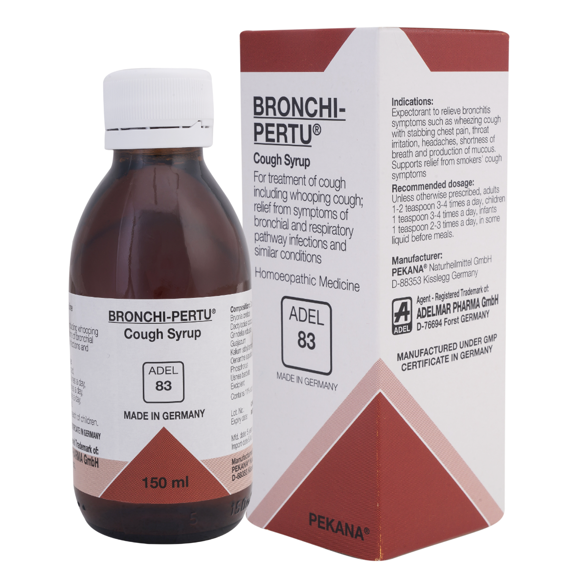 Adel Pekana ADEL 83 Bronchi-Pertu Syrup - 150ml