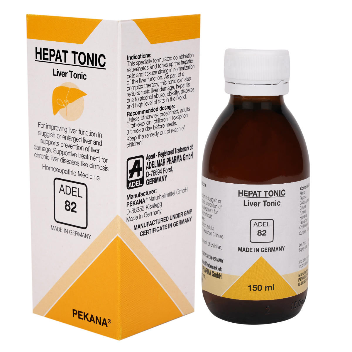 Adel Pekana ADEL 82 Hepat Liver Tonic Drop - 150ml