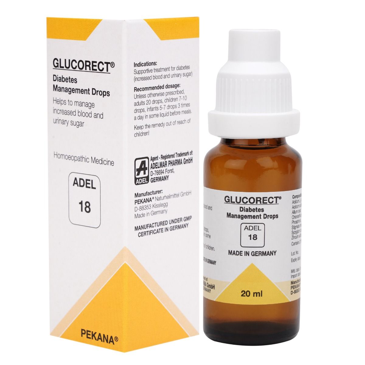 Adel Pekana ADEL 18 Glucorect Drop - 20ml