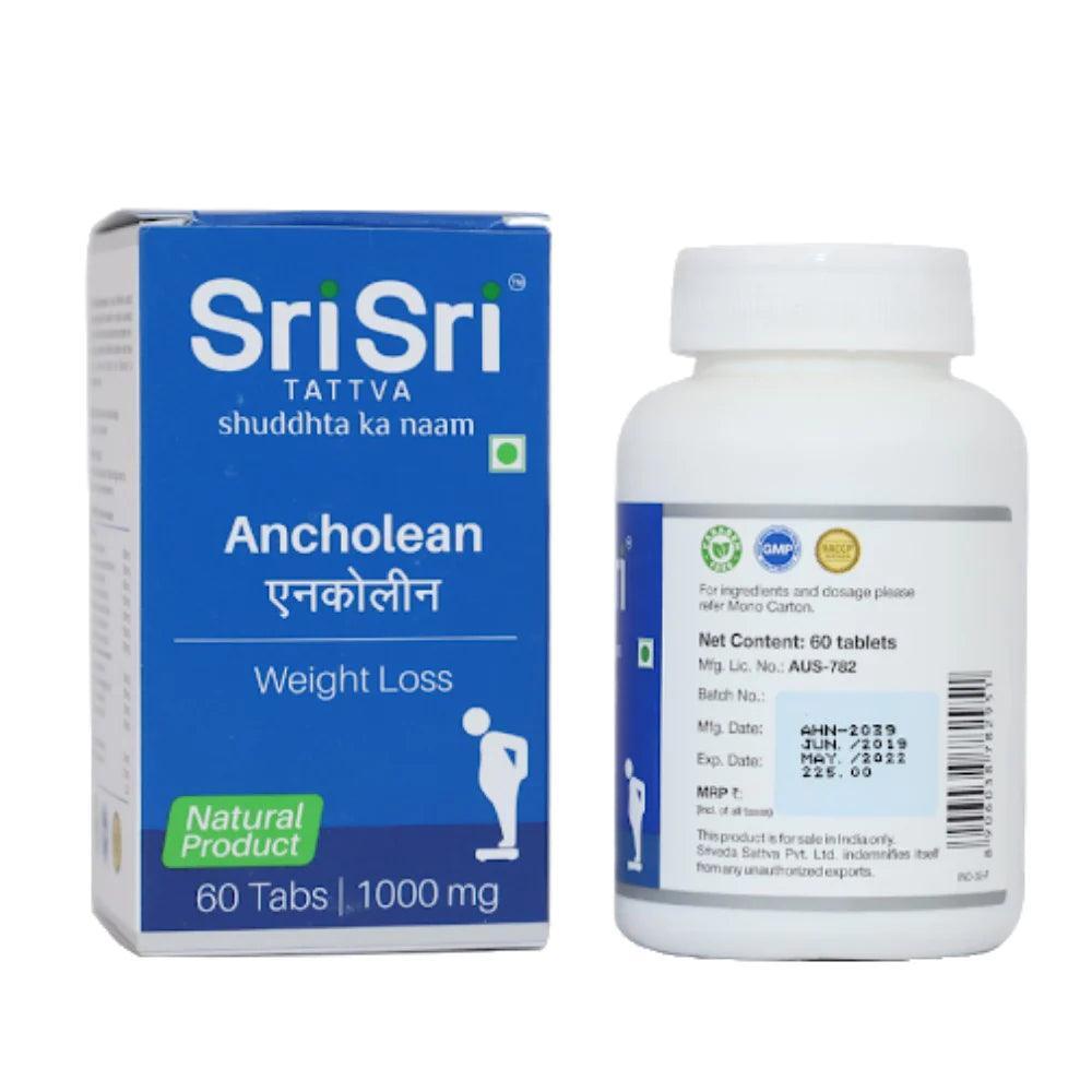 Sri Sri Tattva Ancholean Tablet - 1000mg - 60 Tablet - Pack of 2