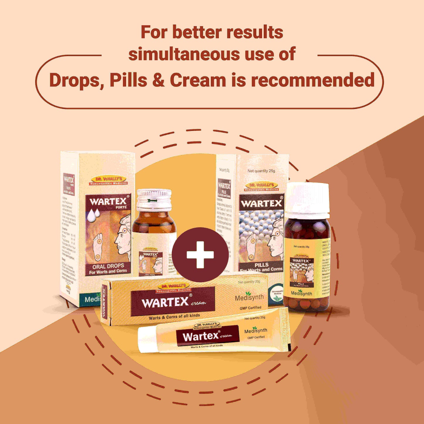 Medisynth Wartex Cream - 25gm