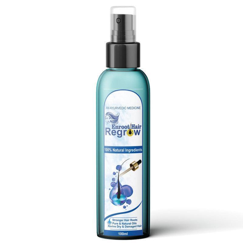 Divyashree Enroot Hair Regrow Oil for Hair Regrowth | Hair Fall Control | Hair Growth & Better Hair | 100ml Oil, Jeevan Care Ayurveda