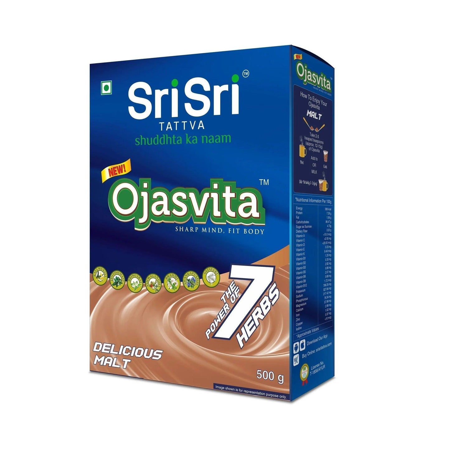 Sri Sri Tattva Ojasvita | For Strength, Stamina, Immunity & Brain Health | Flavour Malt