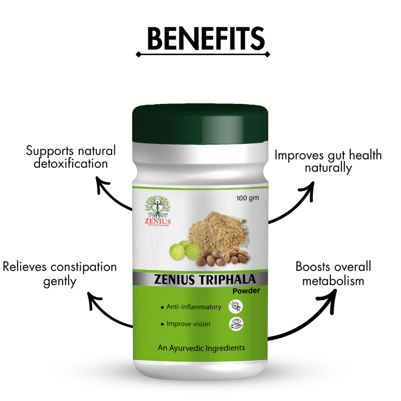 Zenius Triphala Powder - 100gm Powder