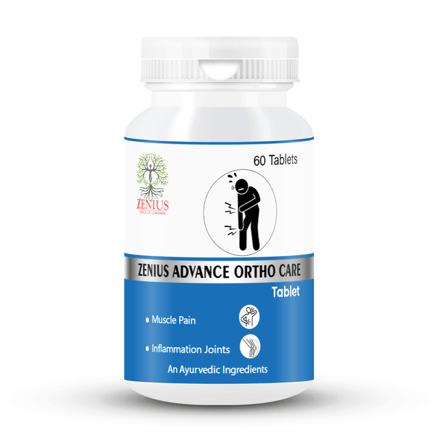Zenius Advance Ortho Care Tablets - for Joint and Bone Health Tablets for Pain Relief, Mobility, and Strength - 60 Tablets