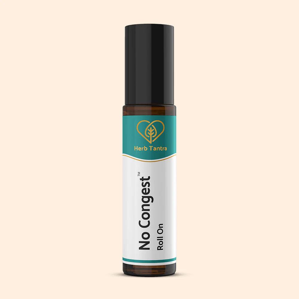 Herb Tantra No Congest Roll On - Sinus Relief - (9 ml)