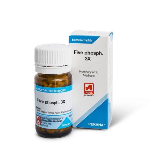 ADEL Five Phosph Biochemic Tablet 6X - 20gm - Pack of 2