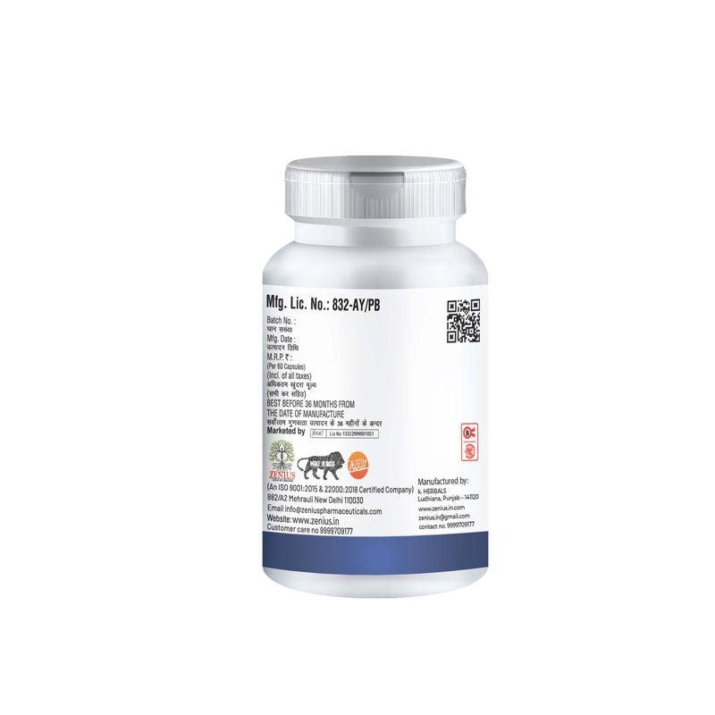 Zenius Aliant Capsules - Allergy Care Capsule, Immunity Booster Supplement, Relief from Allergies - 60 Capsules