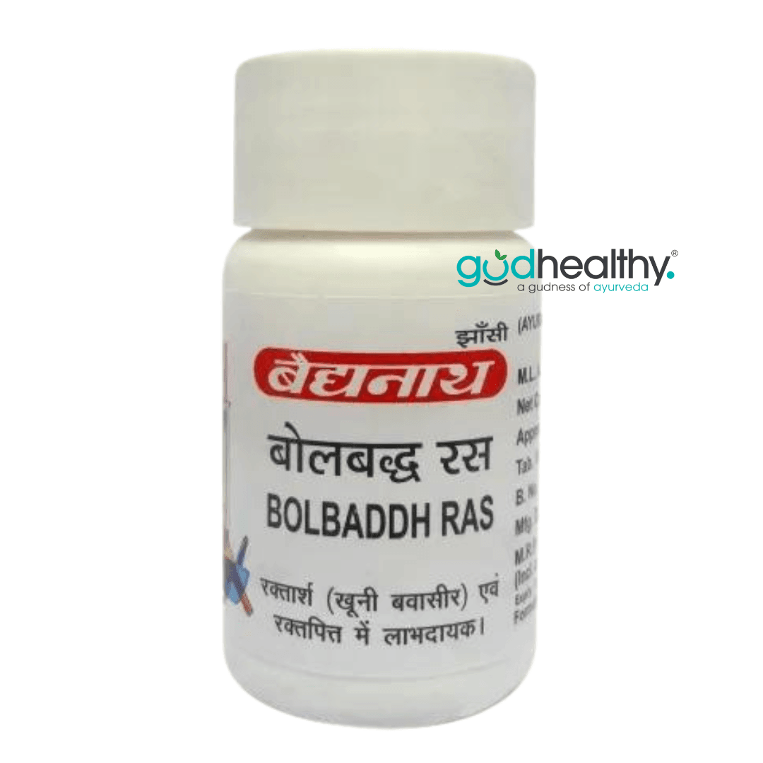 Baidyanath (Jhansi) Bolbaddh Ras Tablet - 80 Tabs