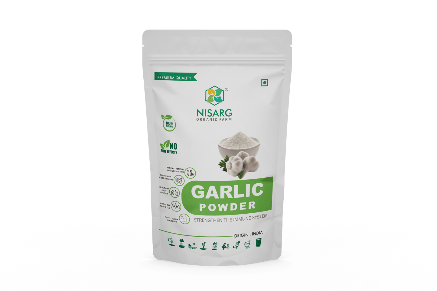 Nisarg Organic Garlic Powder