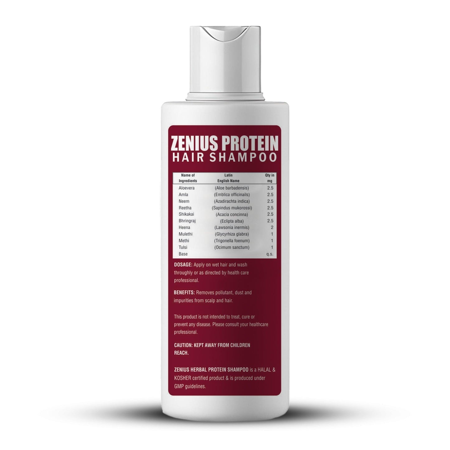 Zenius Protein Hair Shampoo for beneficial in hair growth