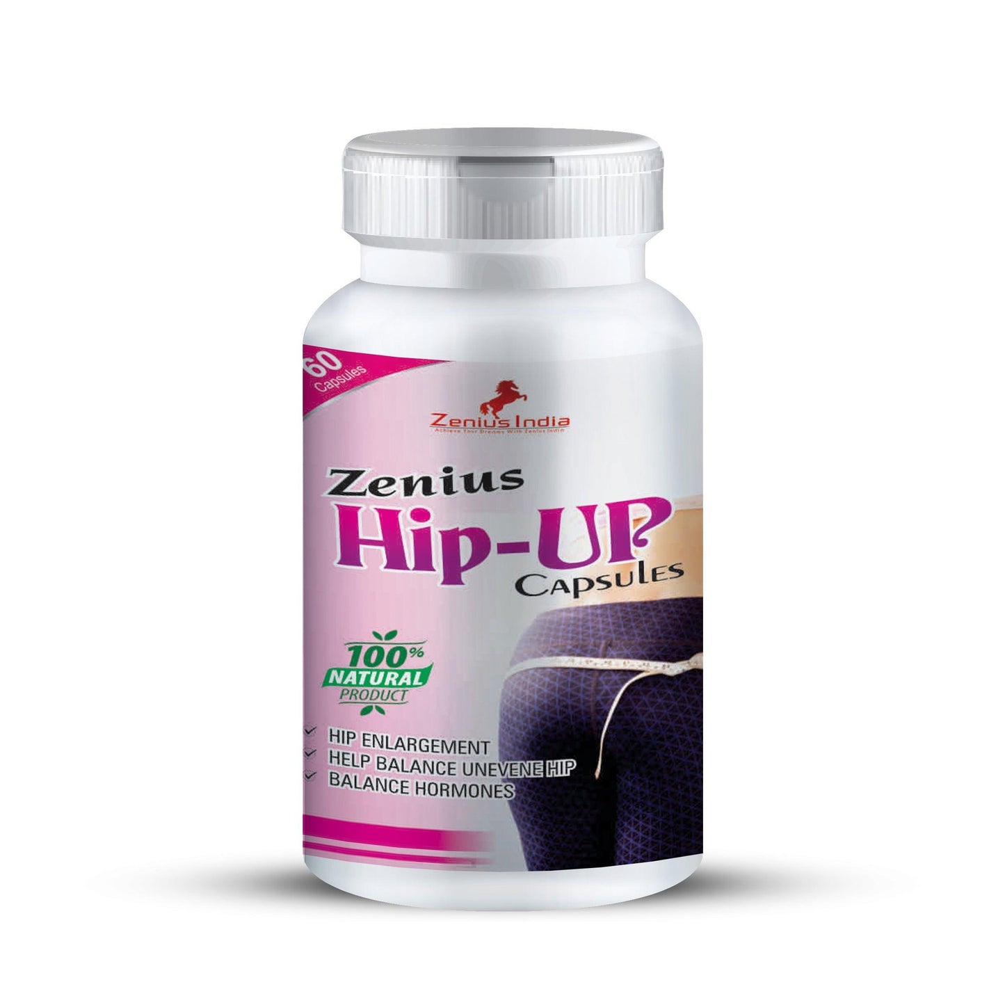 Zenius Hip-Up Capsule - Hips, Butt Enlargement medicine - 60 Capsules