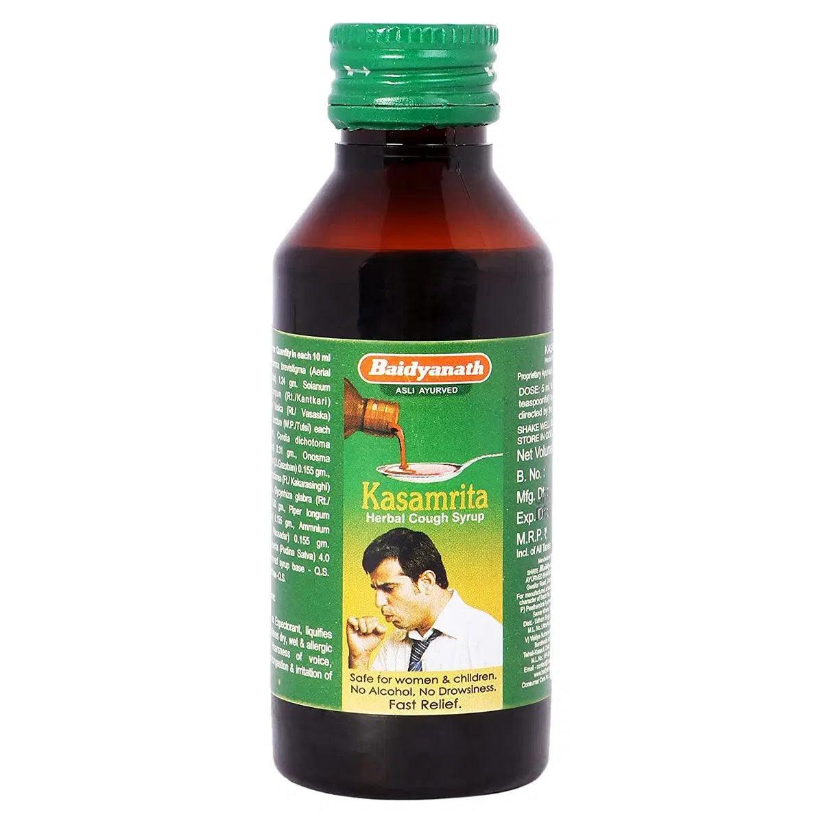 Baidyanath Kasamrita Herbal Cough Syrup