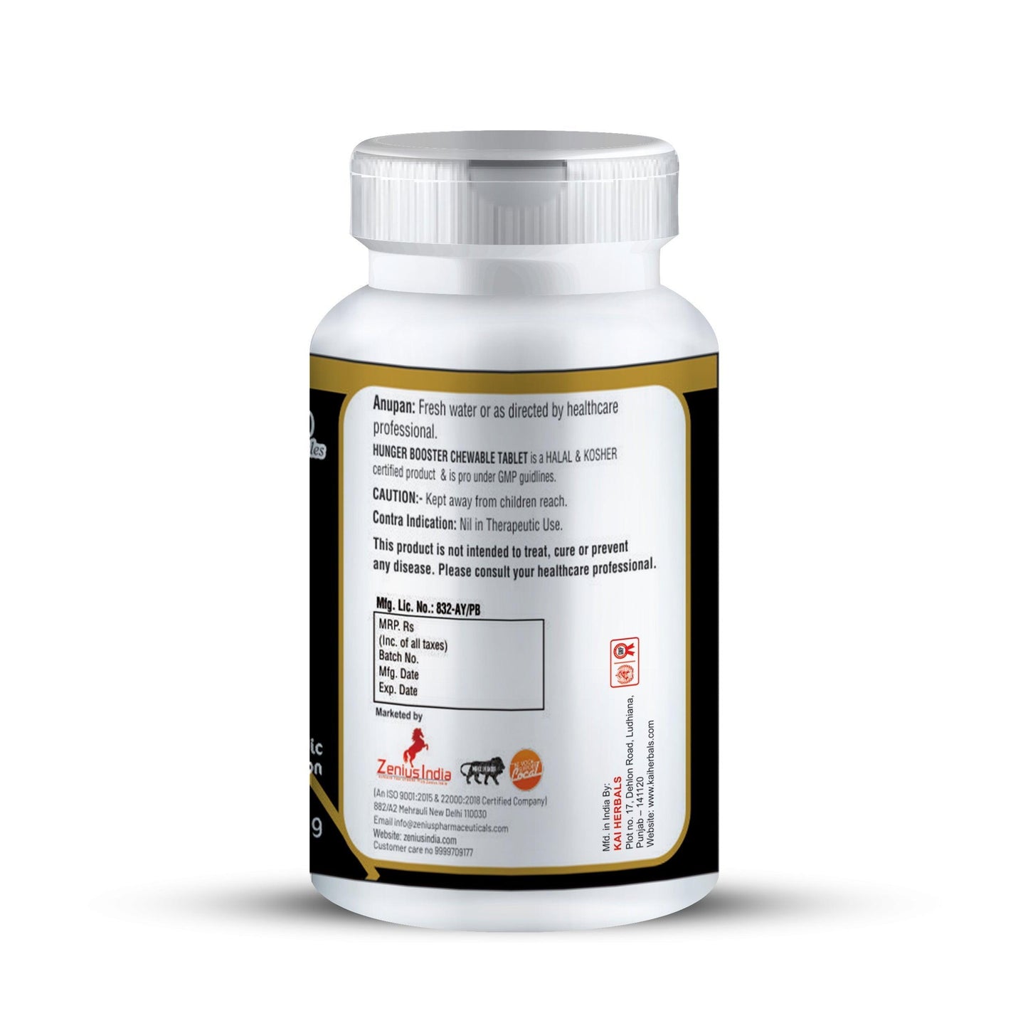 Zenius Hunger Booster Capsule for Hunger Power Appetite Booster