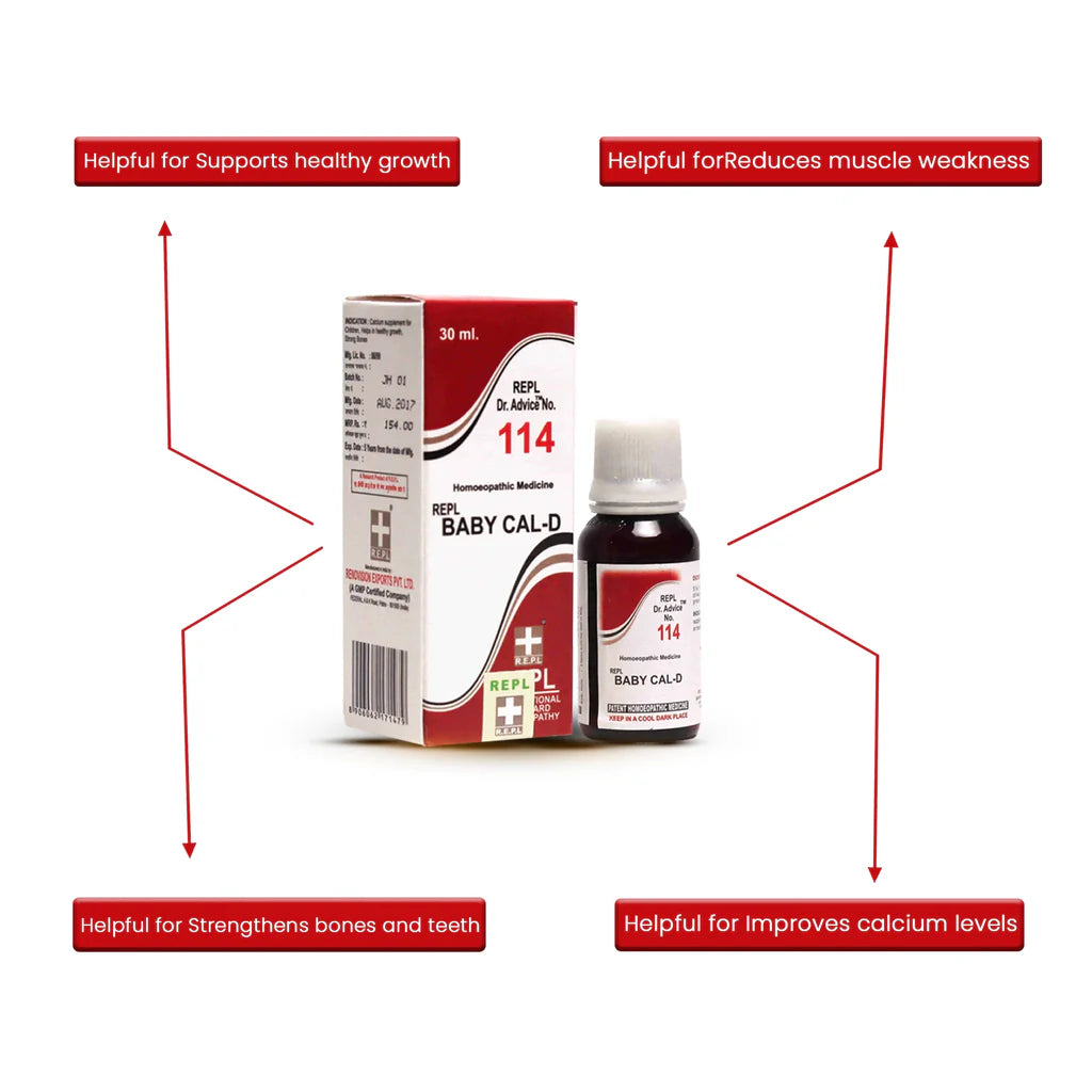 REPL Dr. Advice No. 114 Baby Cal-D Drop - 30ml