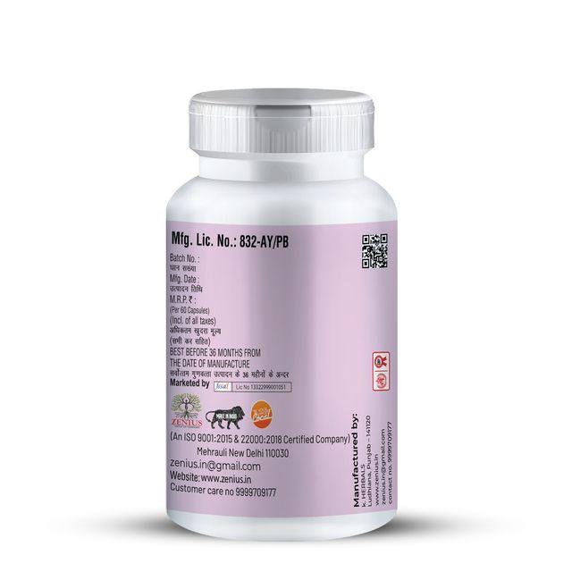 Zenius Big B Plus Capsules - Breast Enlargement Capsules for Breast Enhancement - 60 Capsules